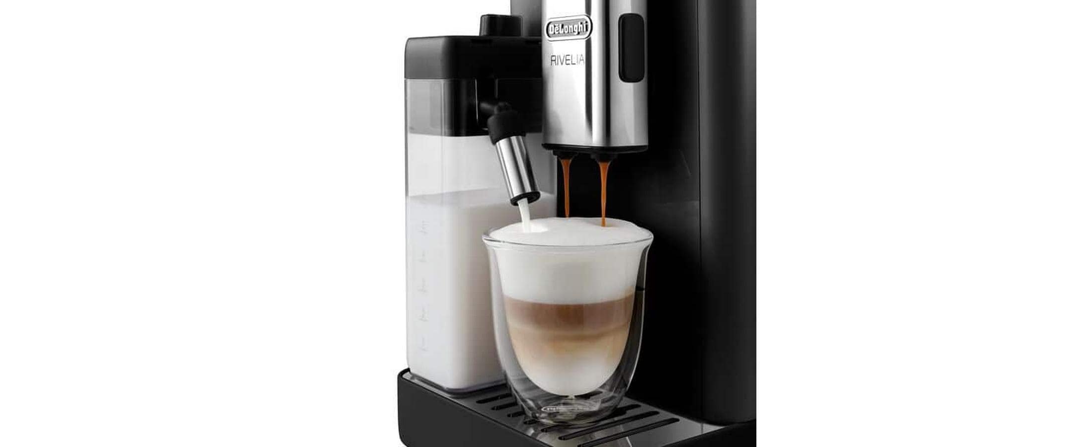 De'Longhi Kaffeevollautomat EXAM440.55.B Rivelia Onyx Black De'Longhi Kaffeevollautomat EXAM440.55.B Rivelia Onyx Black