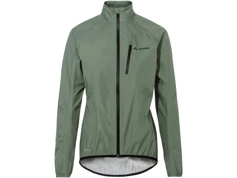 VAUDE Damen Regenjacke Drop III agave Grün, 34