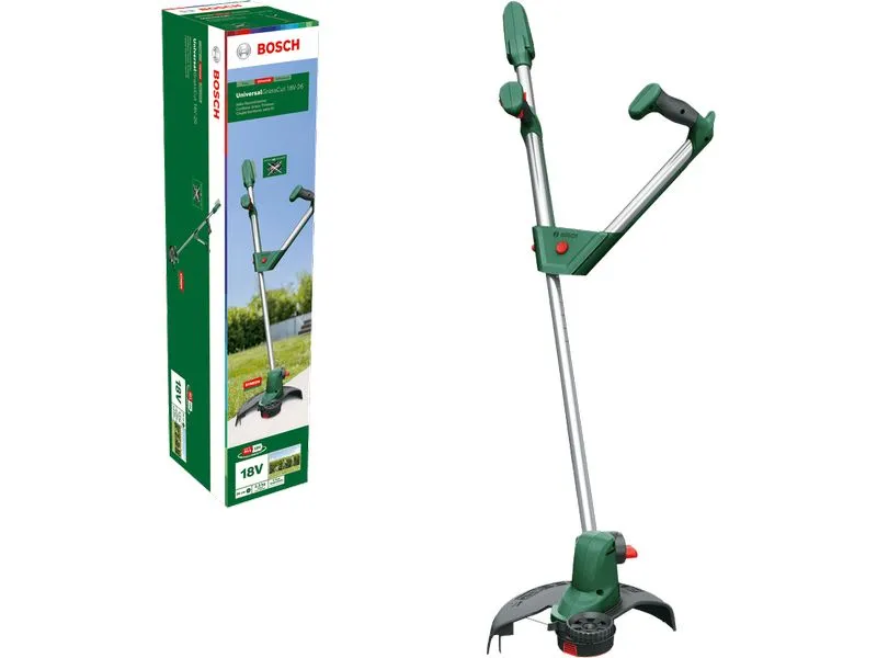 Bosch Akku-Rasentrimmer UniversalGrassCut 18 V-26 Solo Bosch Akku-Rasentrimmer UniversalGrassCut 18 V-26 Solo