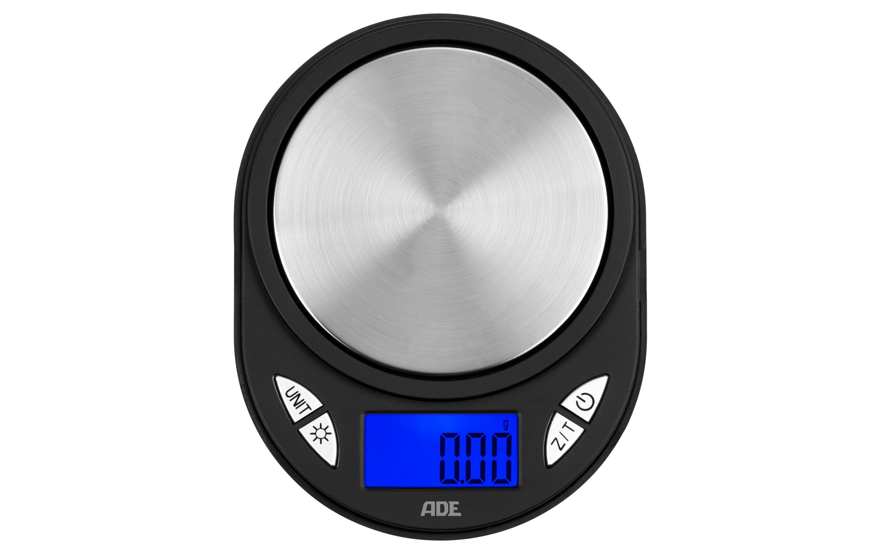 ADE Präzisionswaage TE 1700 Schwarz/Silber