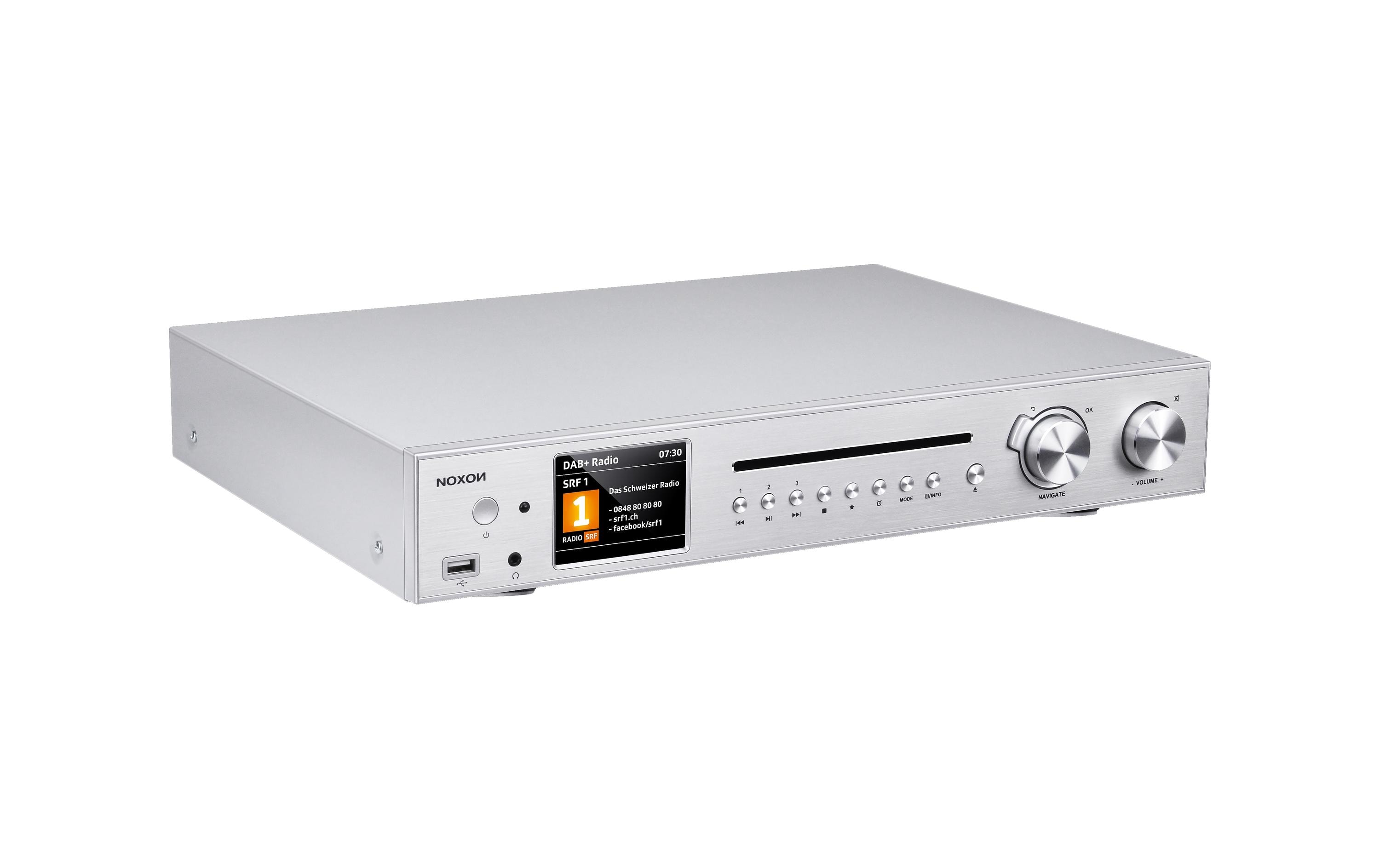 Noxon Radio-Tuner A571 CD Silber