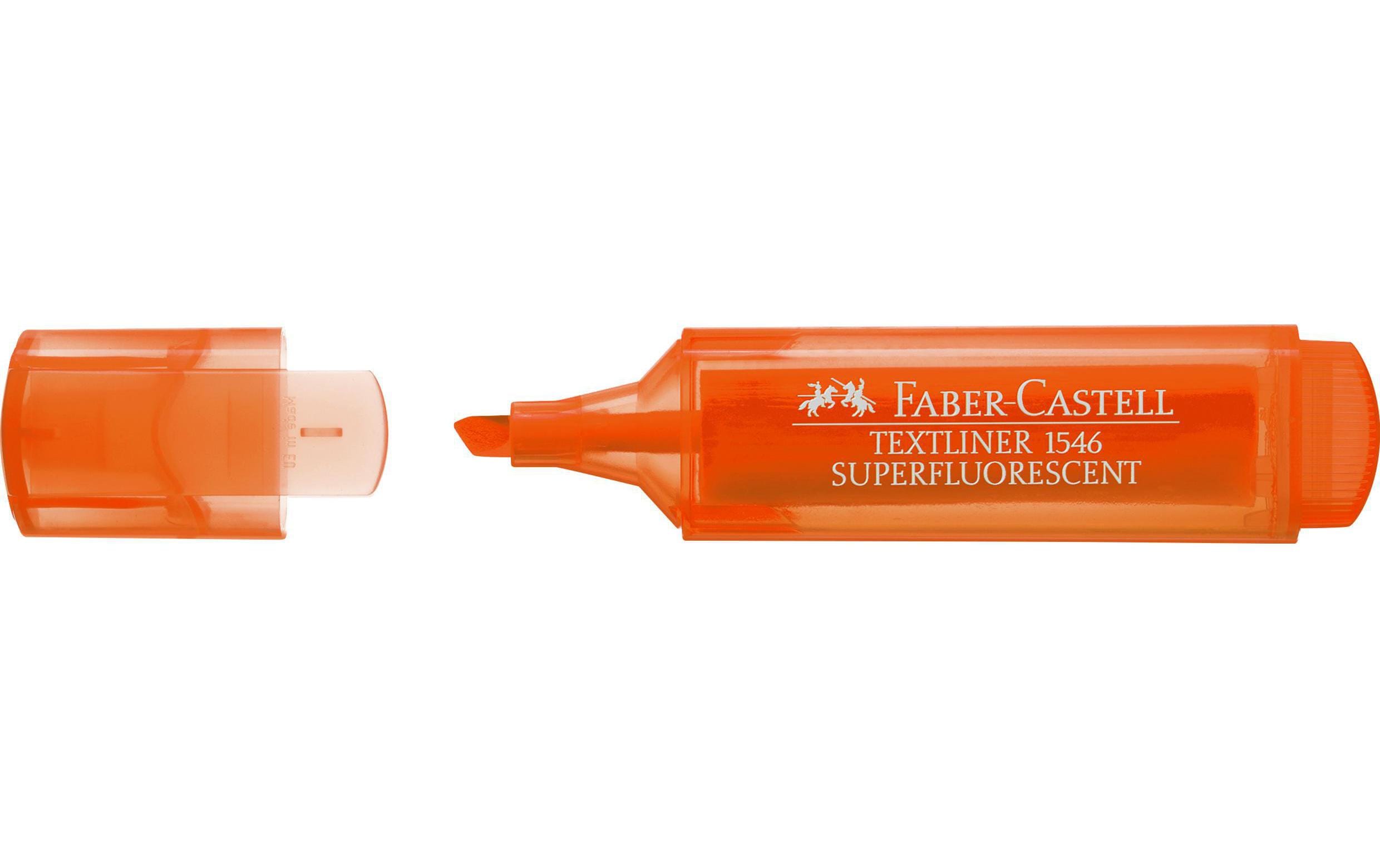 Faber-Castell Textmarker 1546 superfluorescent Orange