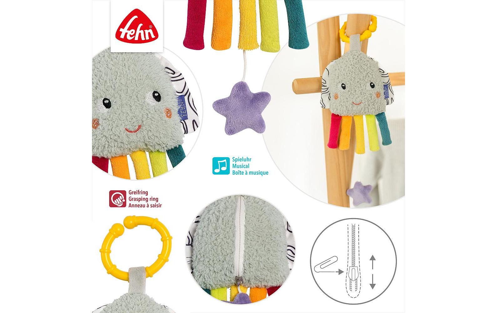 fehn Mini-Spieluhr Tintenfisch