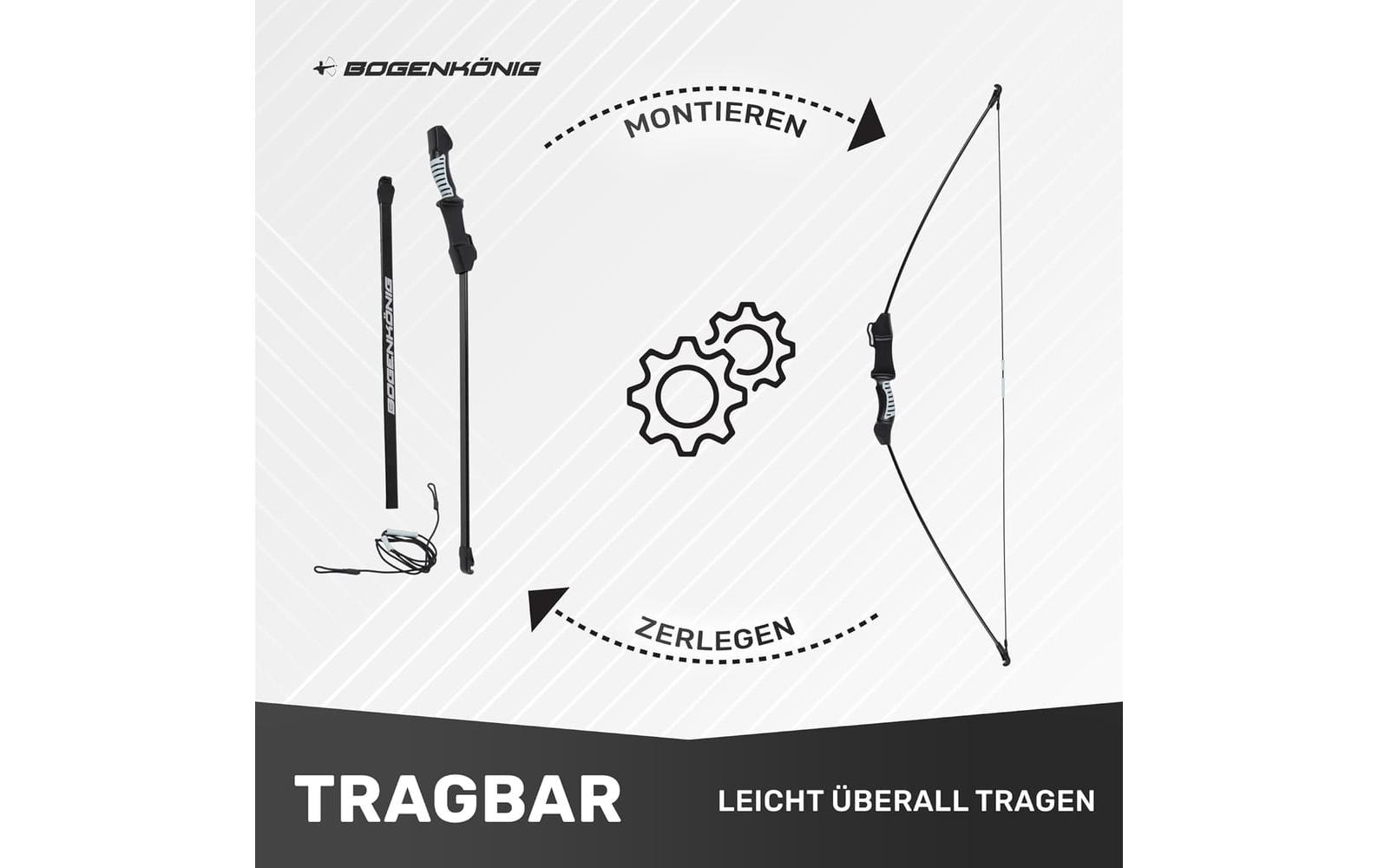 Bogenkönig Bogenschiess-Set 15 lbs