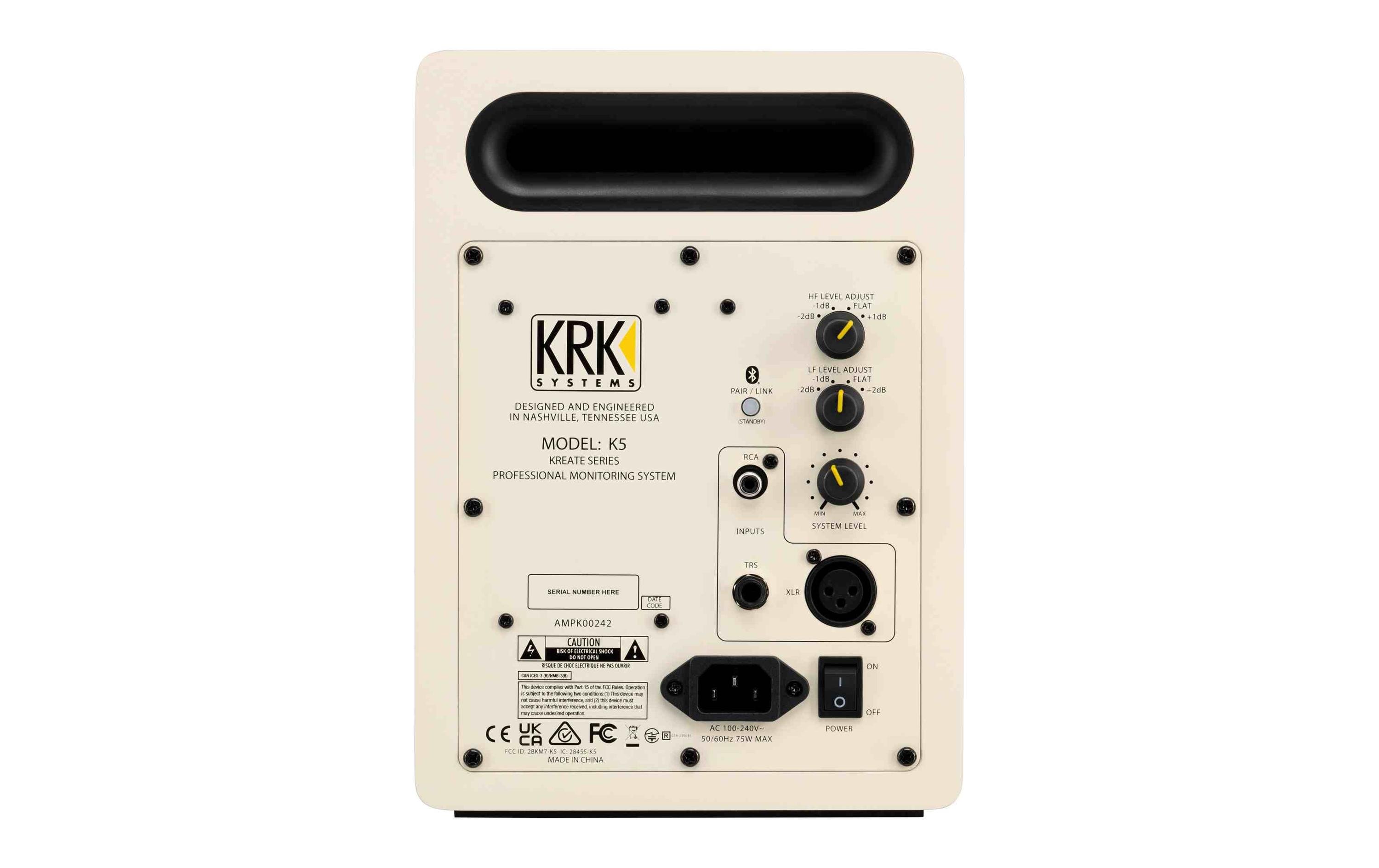 KRK Studiomonitor Kreate 5 Latte KRK Studiomonitor Kreate 5 Latte
