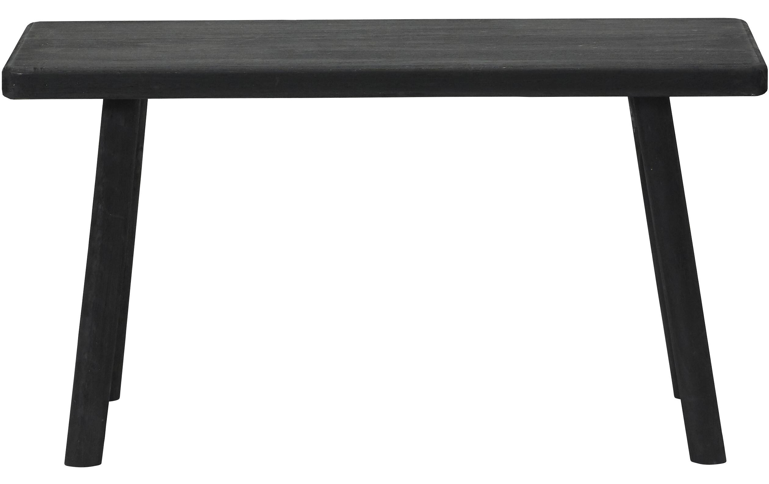 House Doctor Sitzbank Nadi 81 x 43 cm, Schwarz