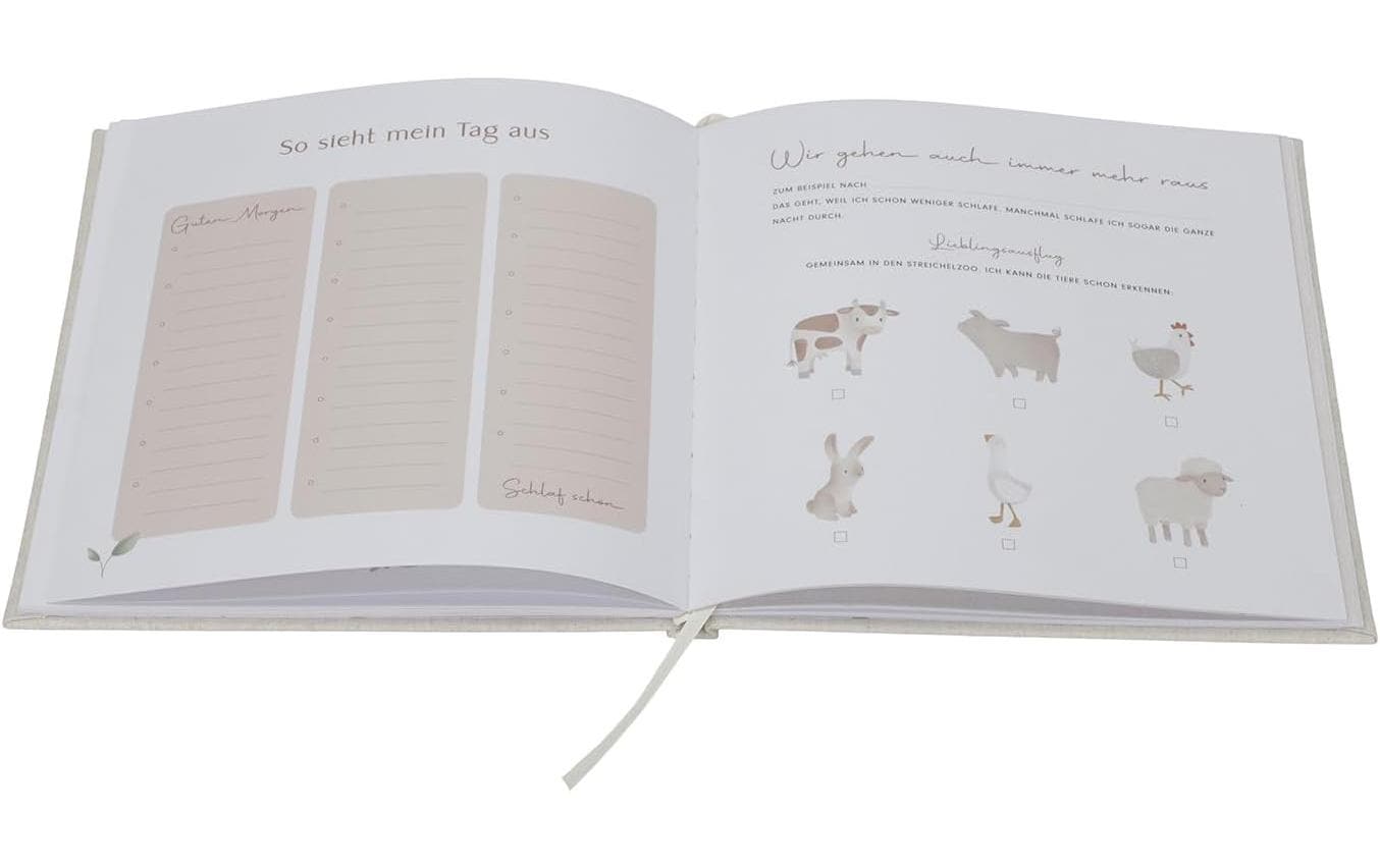 Oykami Erinnerungsbuch erstes Jahr Miffy Rosa