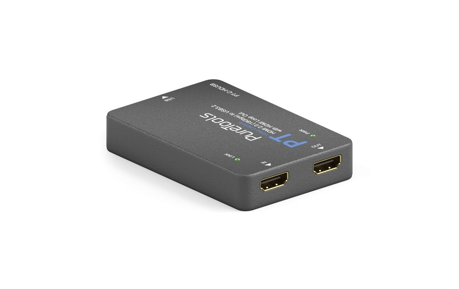 PureLink PureTools Converter HDMI 2.0 Video Capture 4K 60Hz HDMI zu USB 3.2 PureLink PureTools Converter HDMI 2.0 Video Capture 4K 60Hz HDMI zu USB 3.2