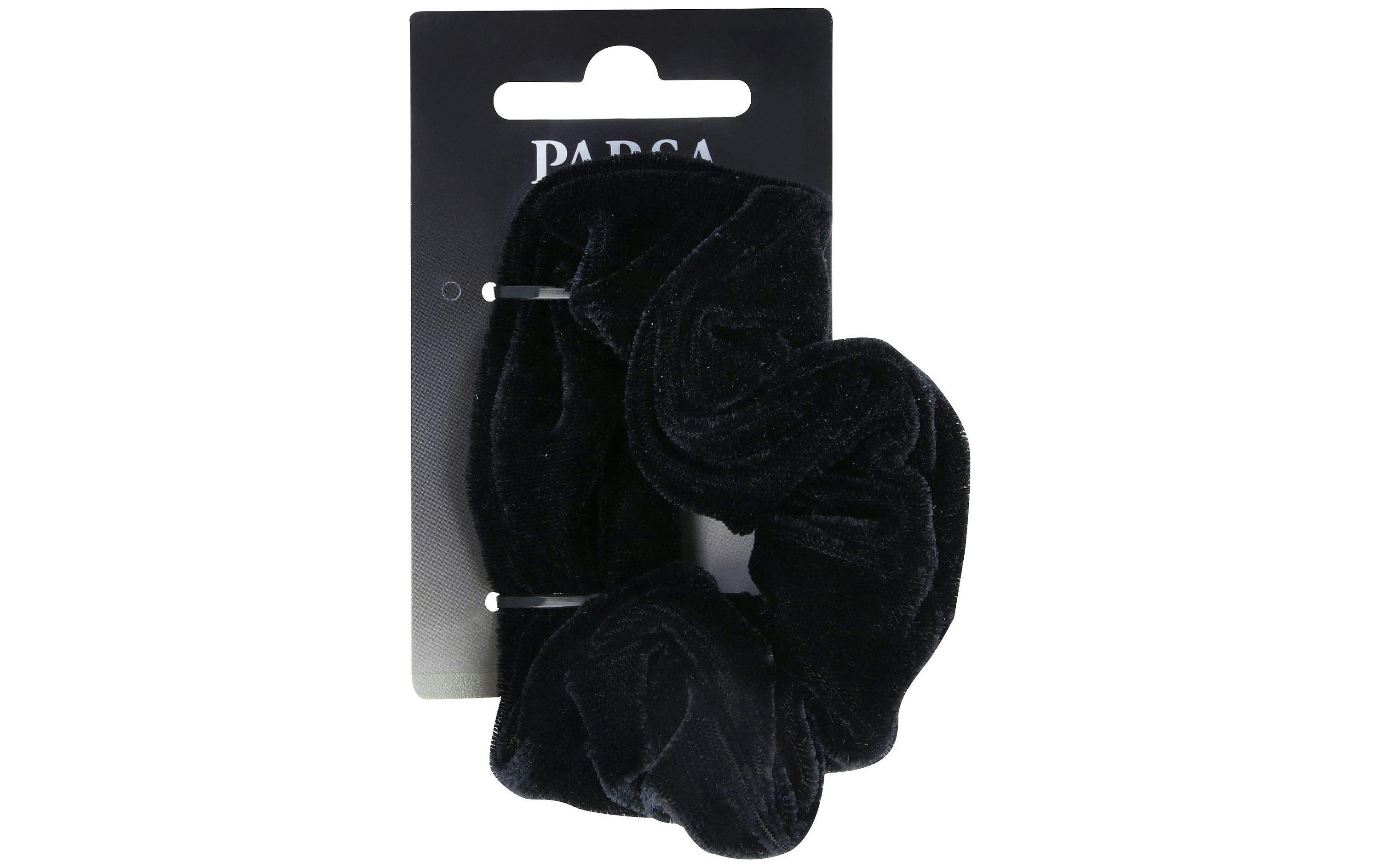 Parsa Beauty Scrunchie Samt Schwarz 1 Stück
