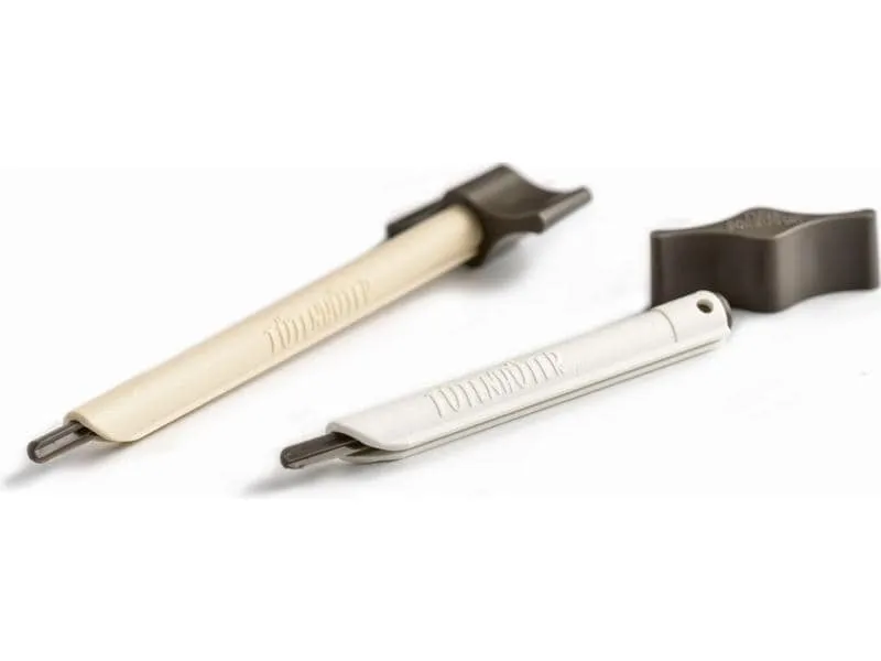 böörds Tubeschruberi 3 Stück, Beige/Weiss