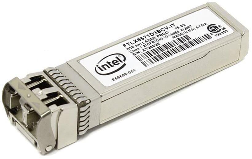 Intel SFP+ Modul E10GSFPSR SX-LC Intel SFP+ Modul E10GSFPSR SX-LC