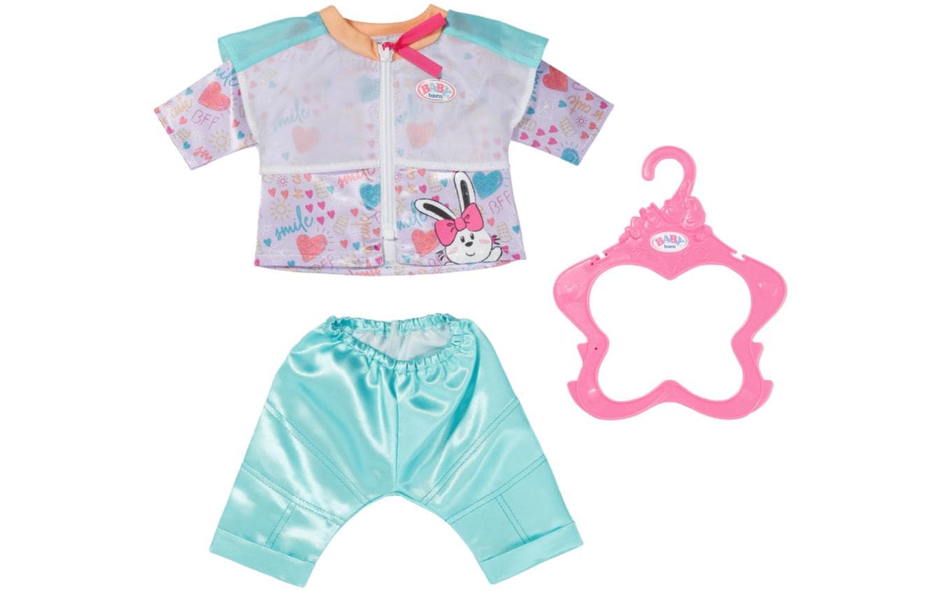 Baby Born Puppenkleidung Freizeitanzug Aqua 43 cm Baby Born Puppenkleidung Freizeitanzug Aqua 43 cm