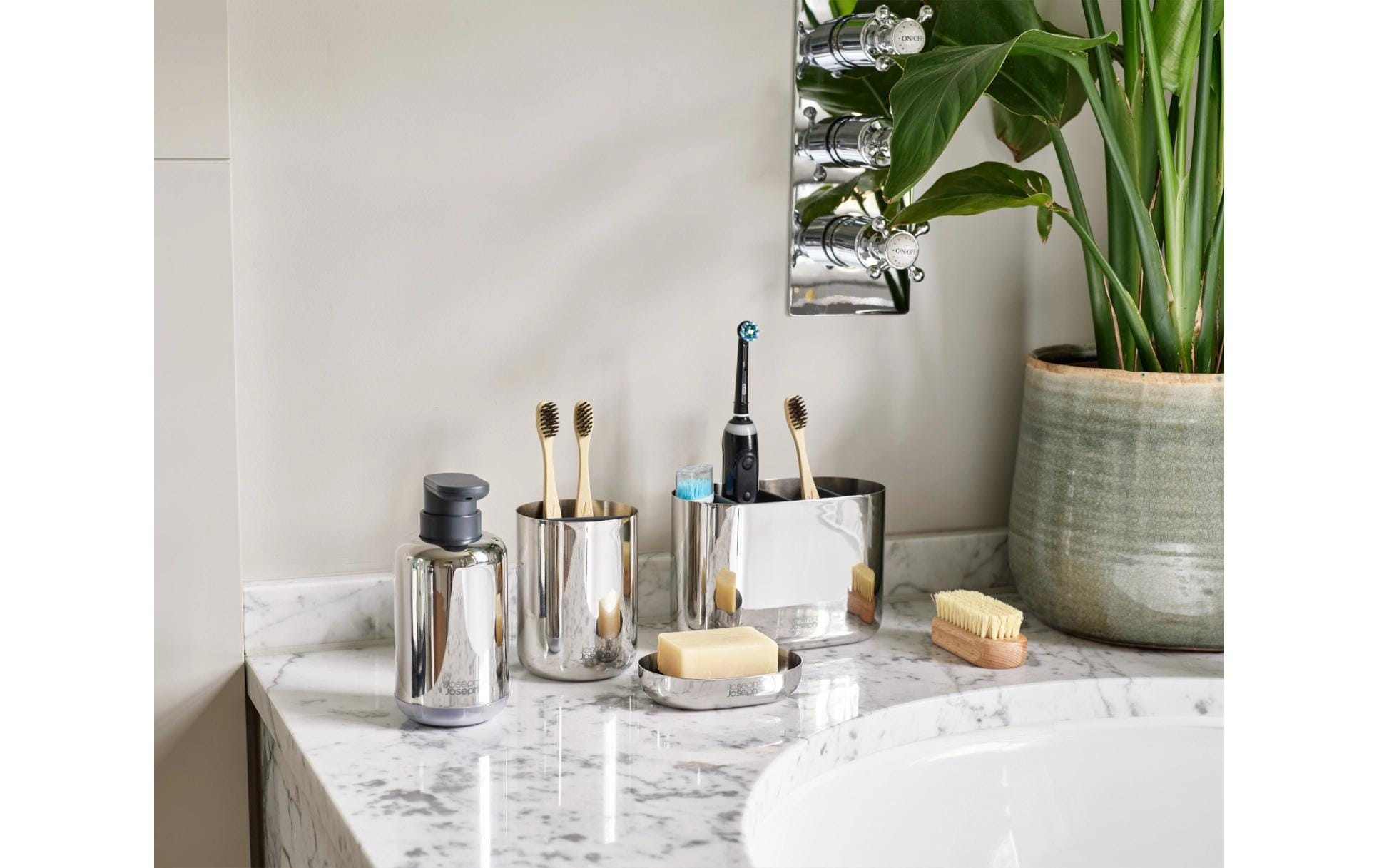 Joseph Joseph Seifenschale EasyStore Luxe, Edelstahl