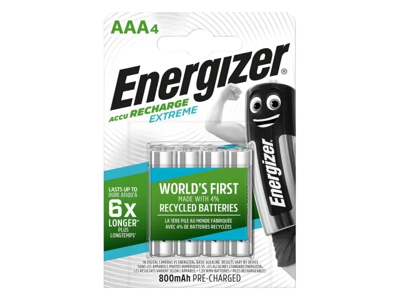 Energizer Akku Extreme Micro AAA 800 mAh Energizer Akku Extreme Micro AAA 800 mAh