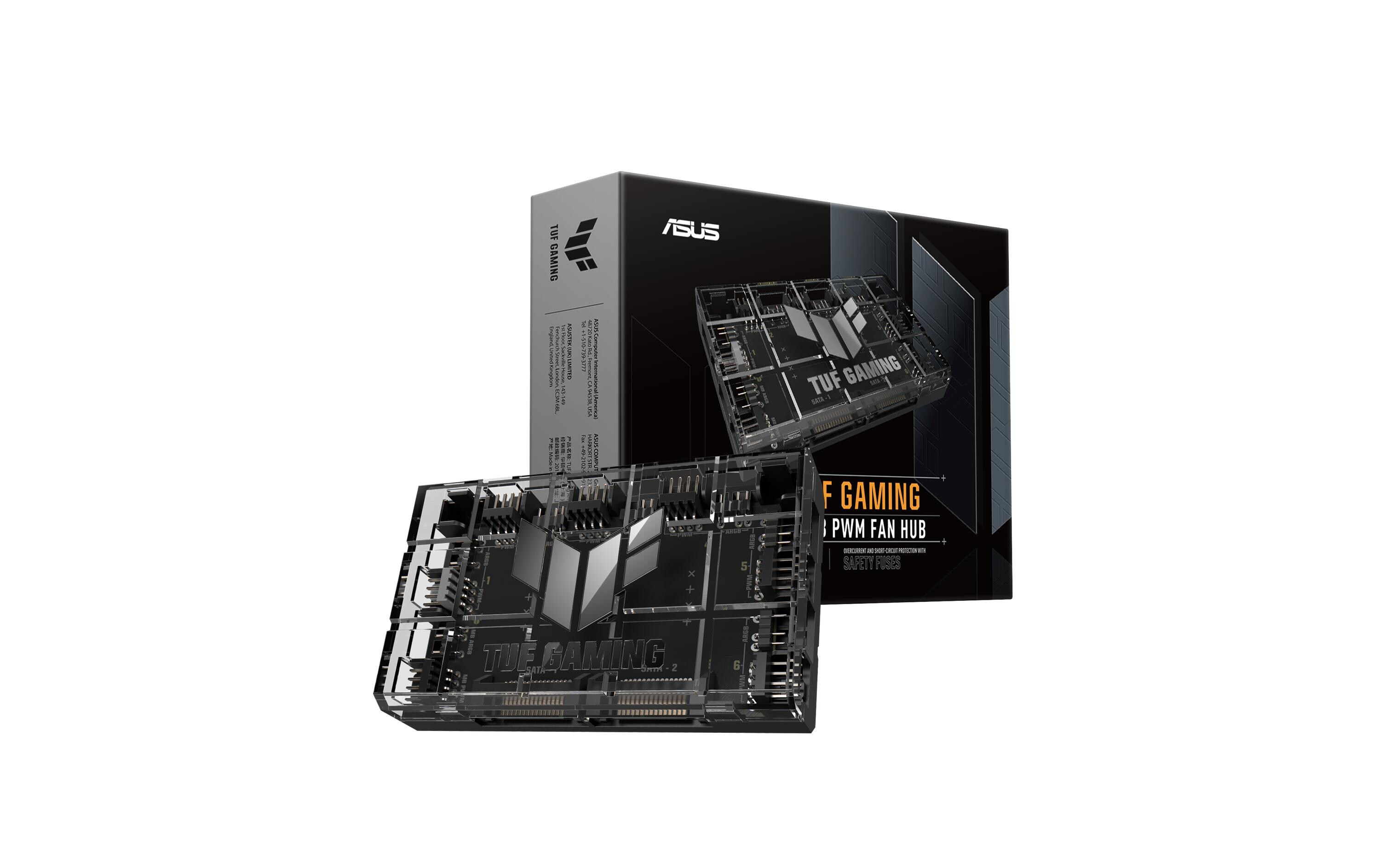 ASUS LED-Lüfterrahmen ASUS TUF Gaming ARGB PWM-Lüfter-Hub