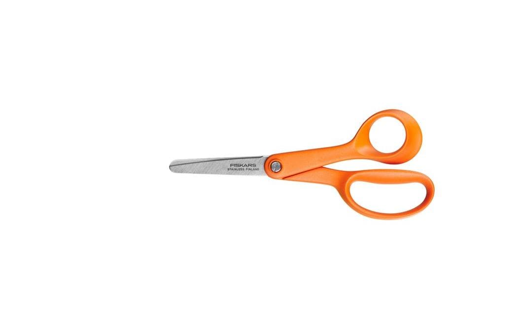 Fiskars Kinderschere Classic 13 cm abgerundet, Rostfreier Stahl Fiskars Kinderschere Classic 13 cm abgerundet, Rostfreier Stahl