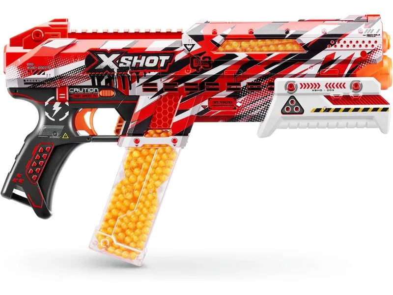 X-Shot Hyper Gel Clutch Blaster mit Gel-Kugeln – EN71 Series 1 X-Shot Hyper Gel Clutch Blaster mit Gel-Kugeln – EN71 Series 1