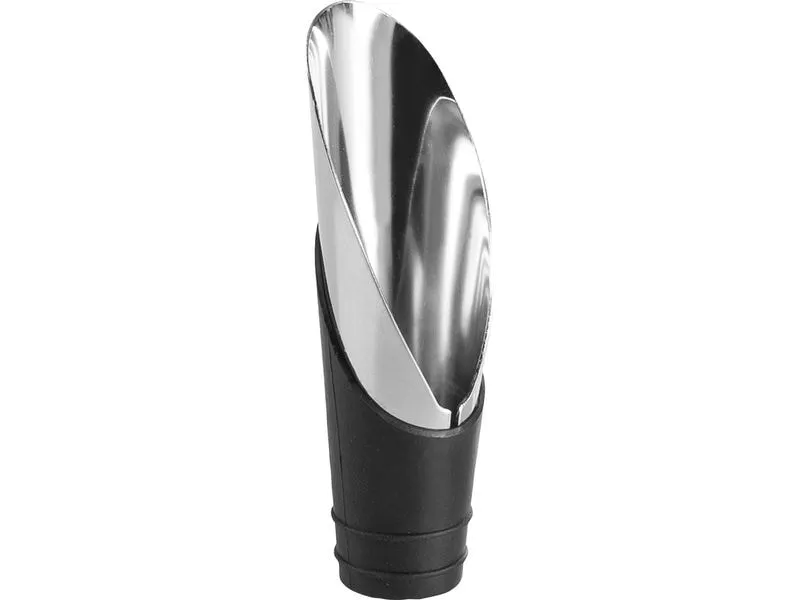 Ibili Weinausgiesser Edelstahl 8 cm 1 Stück, Schwarz