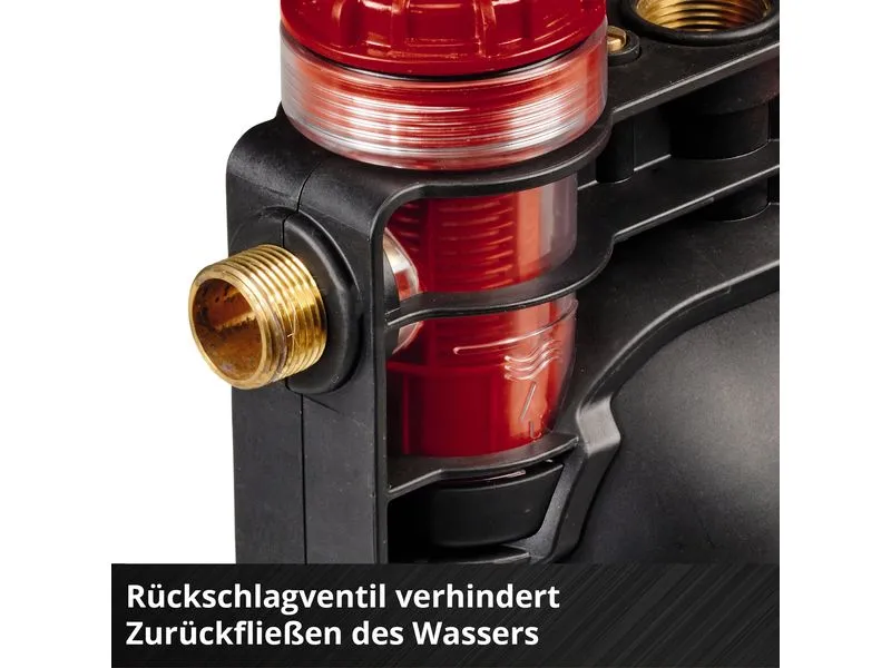 Einhell Akku-Gartenpumpe AQUINNA 36/38 F LED