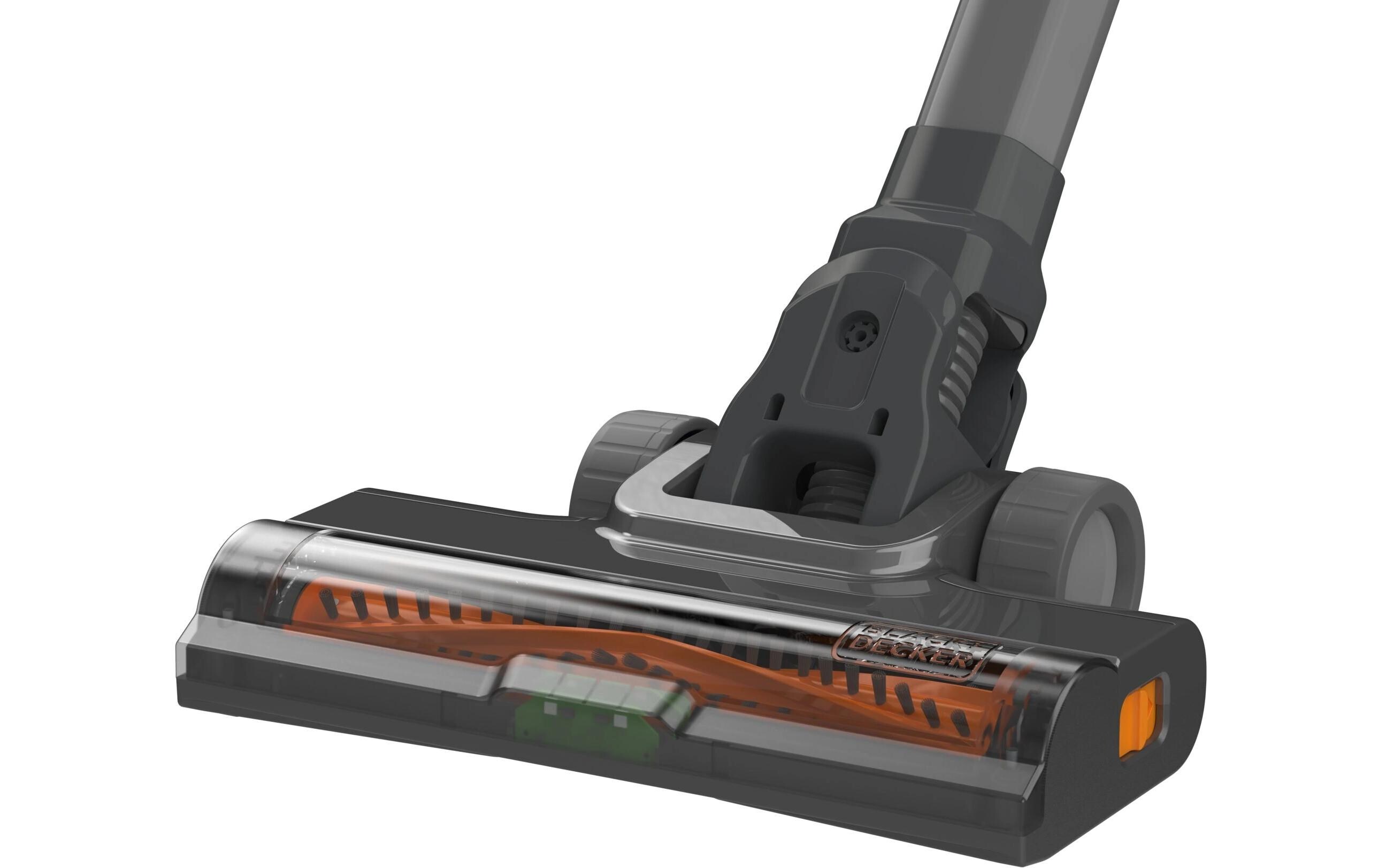 BLACK+DECKER Akku-Hand- und Stielsauger BHFEA18D1-QW Grau/Orange