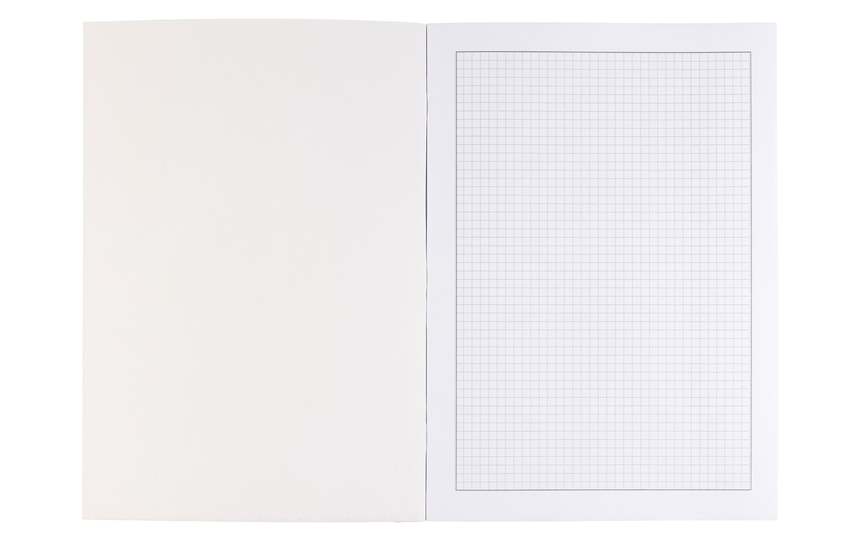 Office Focus Schulheft FSC A4, Kariert, Rot, 10 Stück