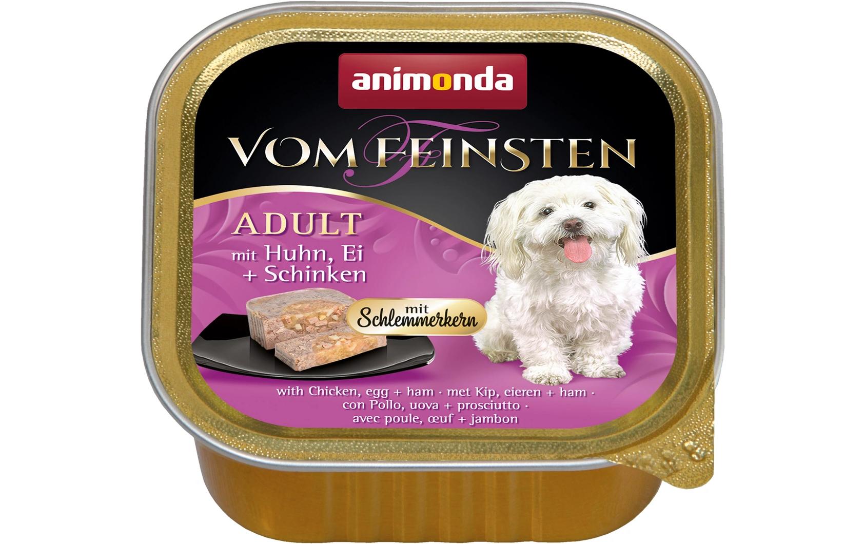 animonda Nassfutter V.Feinsten Schlemmerkern Huhn/Schinken 22 x 150g