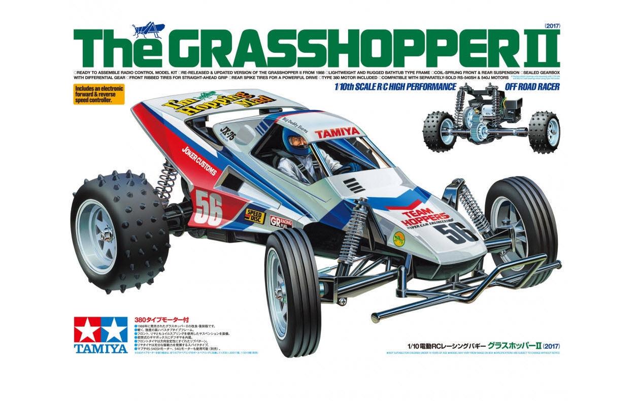Tamiya Buggy Grasshopper II (2017) Bausatz, 1:10, RWD