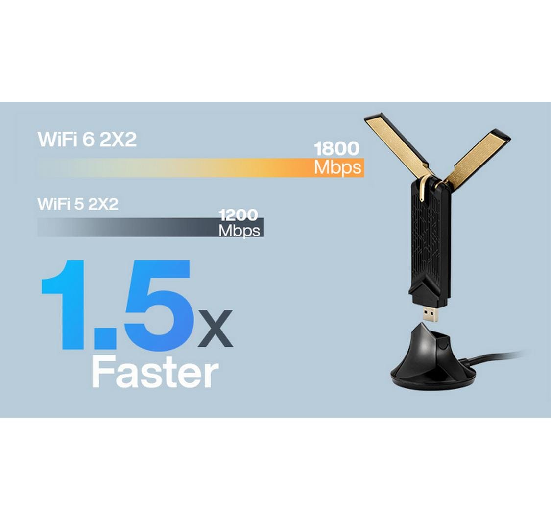 ASUS WLAN-AX USB-Stick USB-AX56 ohne Standfuss ASUS WLAN-AX USB-Stick USB-AX56 ohne Standfuss