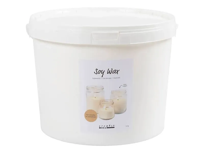 Creativ Company Wachs Soja Flocken, 5 kg Creativ Company Wachs Soja Flocken, 5 kg