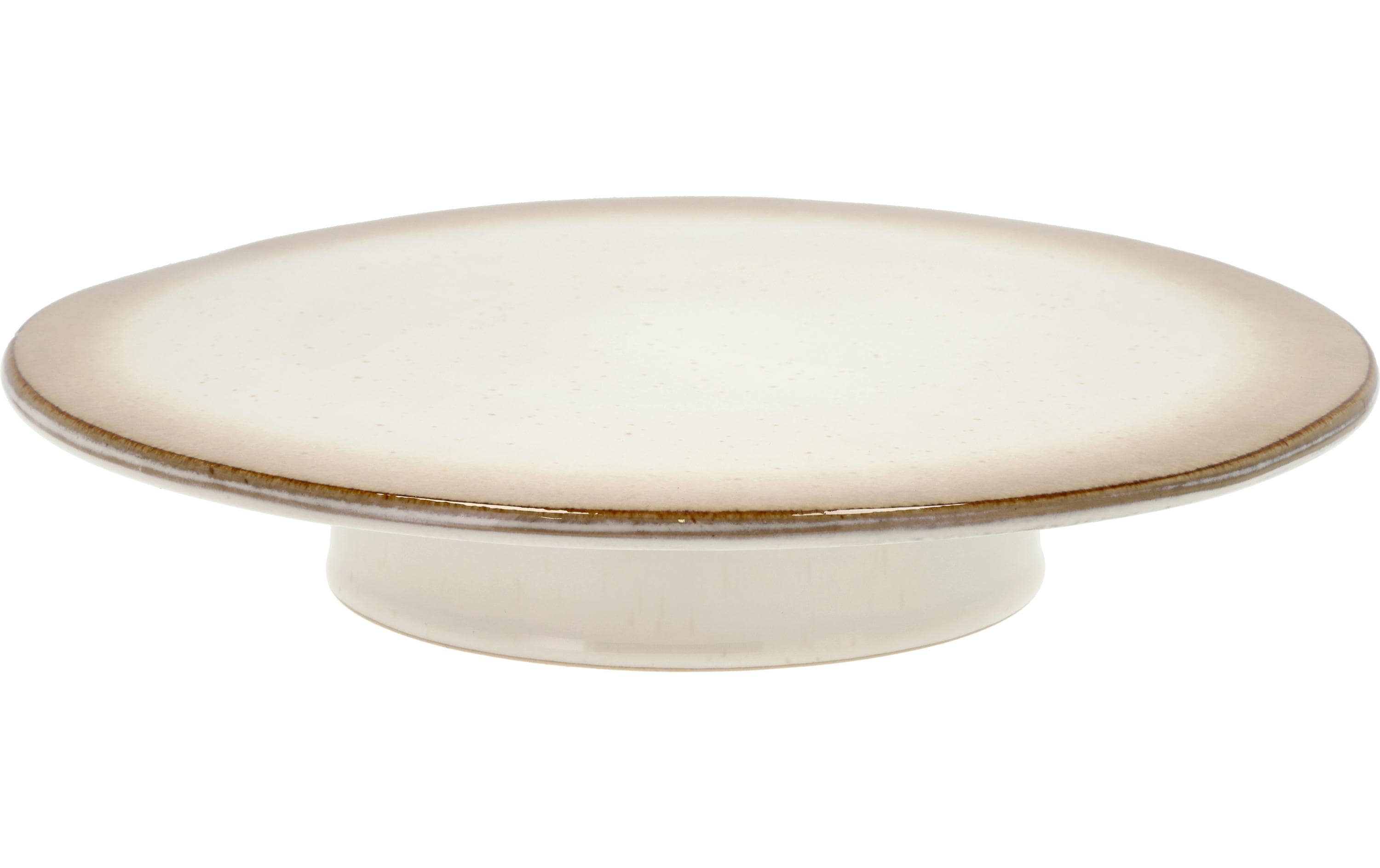 Bitz Tortenplatte 30 cm, Beige/Crème