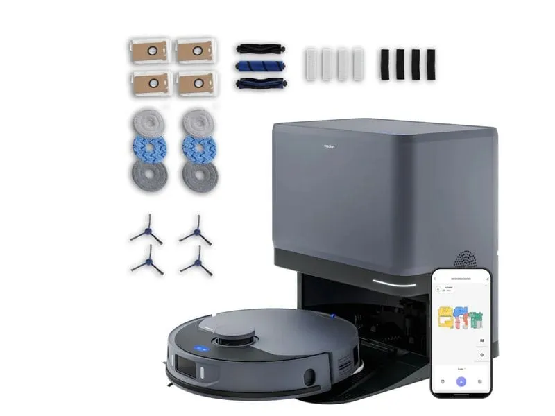 Medion Saug- und Wischroboter MD 12555 Blau/Schwarz Medion Saug- und Wischroboter MD 12555 Blau/Schwarz