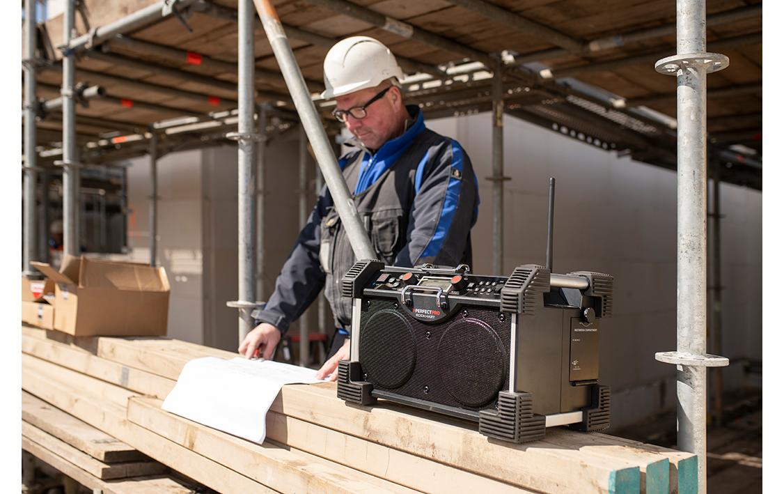 Perfectpro DAB+ Radio ROCKHART Schwarz