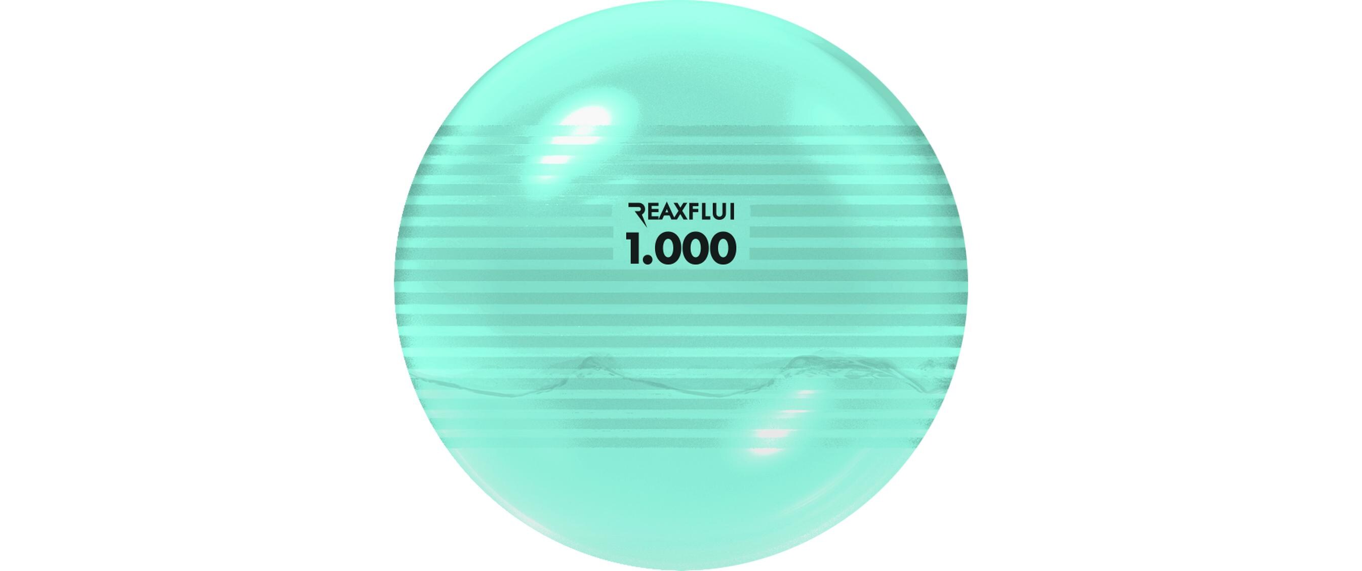 Reaxing Medizinball FLUI Grün, 16 cm, 1 kg