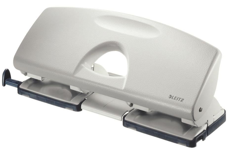 Leitz Locher Mehrfachlocher, Grau, 25 Blatt