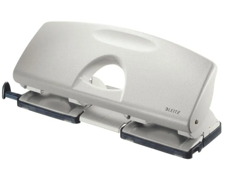 Leitz Locher Mehrfachlocher, Grau, 25 Blatt Leitz Locher Mehrfachlocher, Grau, 25 Blatt