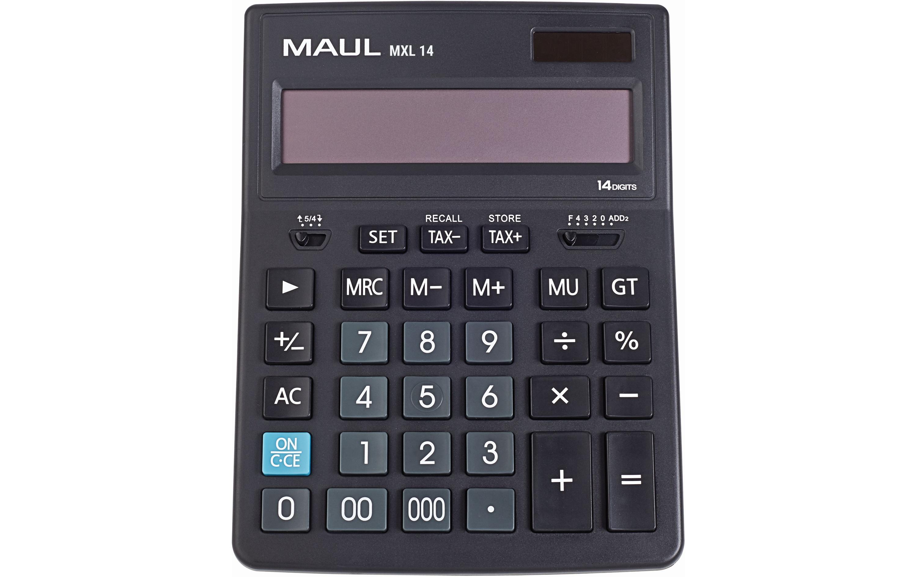 Maul Taschenrechner MXL14 Schwarz