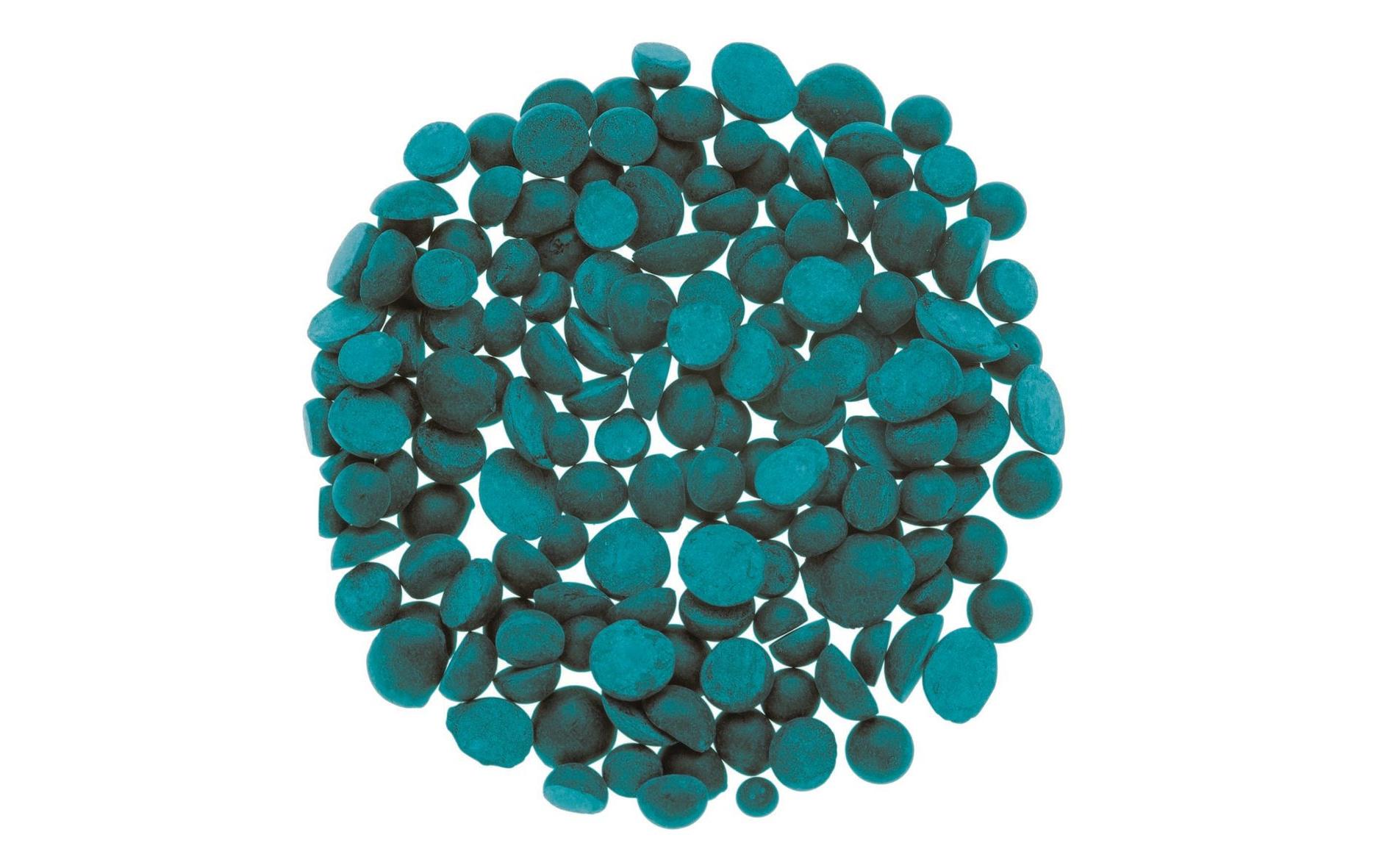 Glorex Wachsfarben in Pastillenform 5g, Türkis