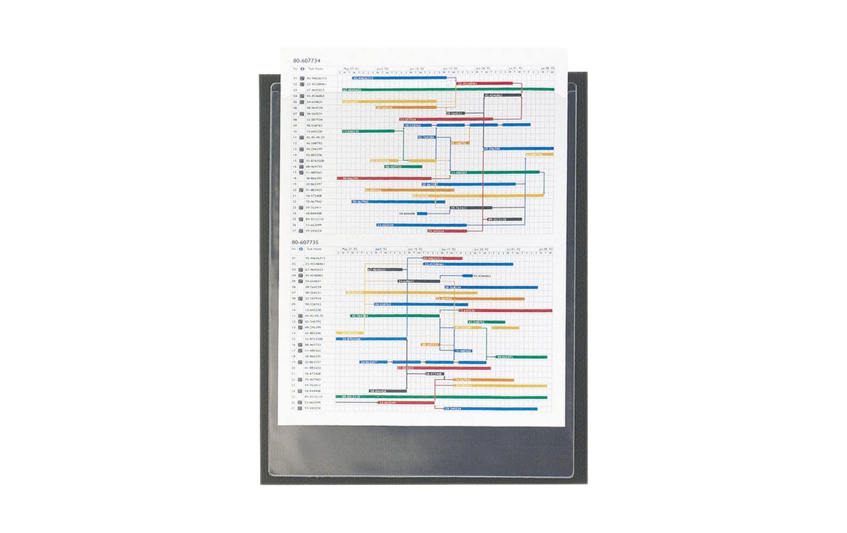3L Sichthülle A4 Transparent, 10 Stück