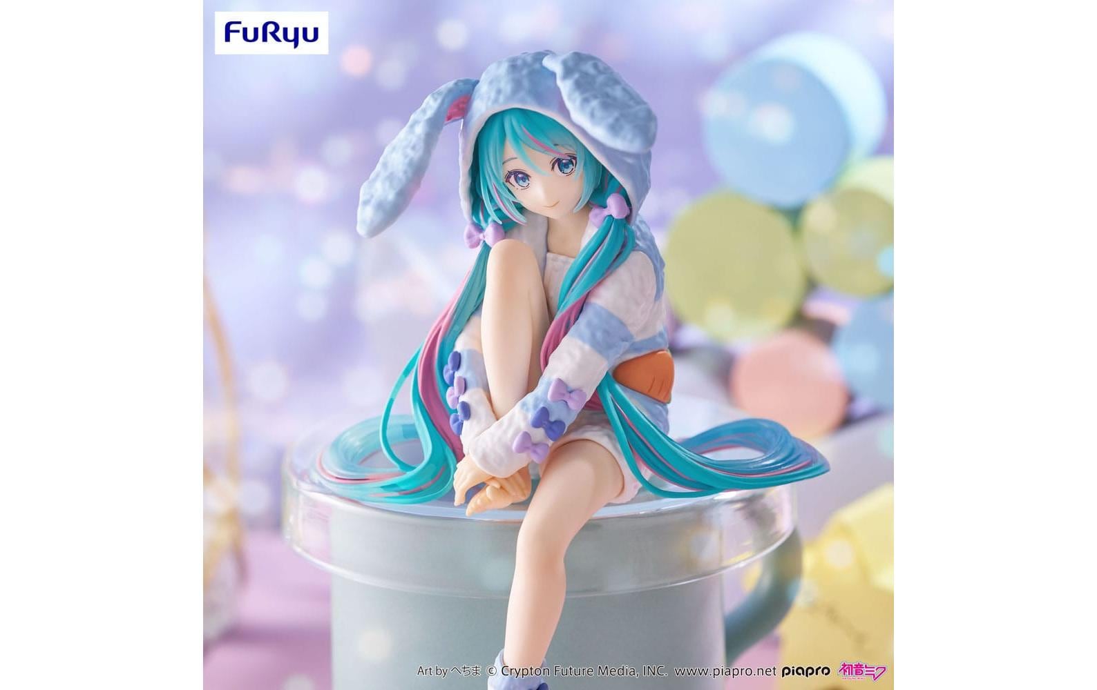 FuRyuu Figur Noodle Stopper Hatsune Miku Rabbit Ear Hood Pakama