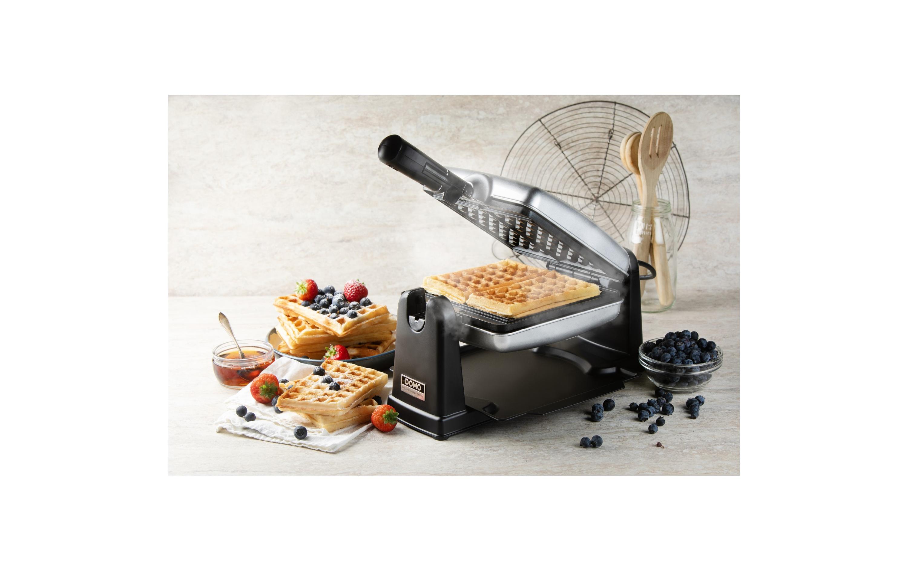 Domo Waffeleisen DO9272W , Silber