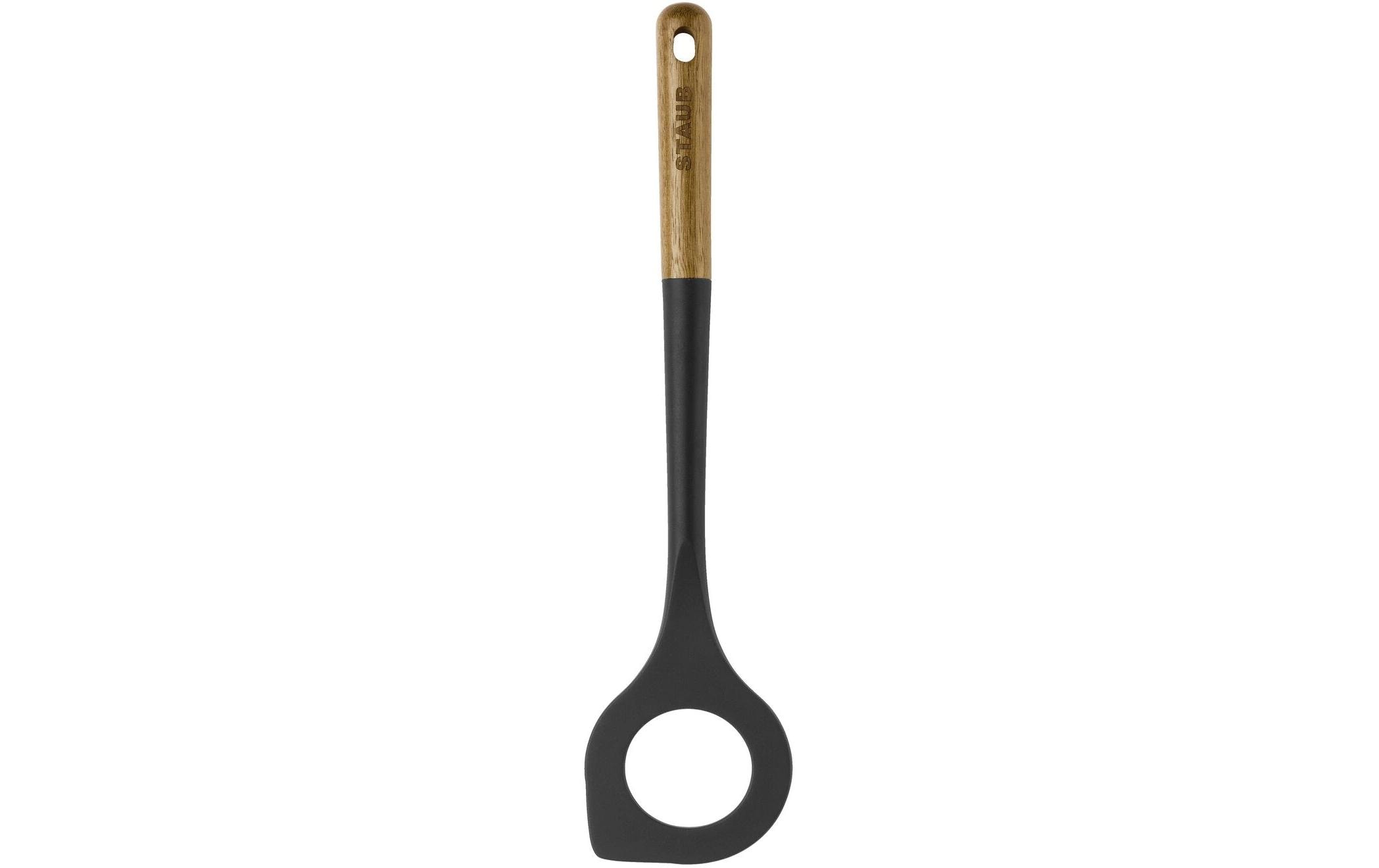 Staub Kochlöffel mit Loch Braun/Schwarz