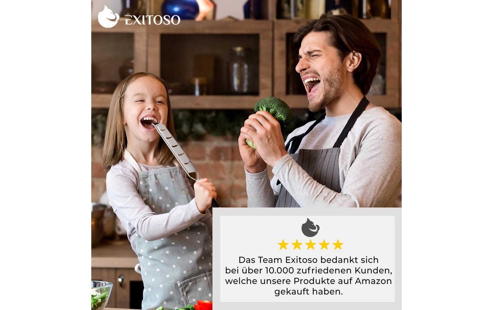 Exitoso Küchenreibe Schwarz