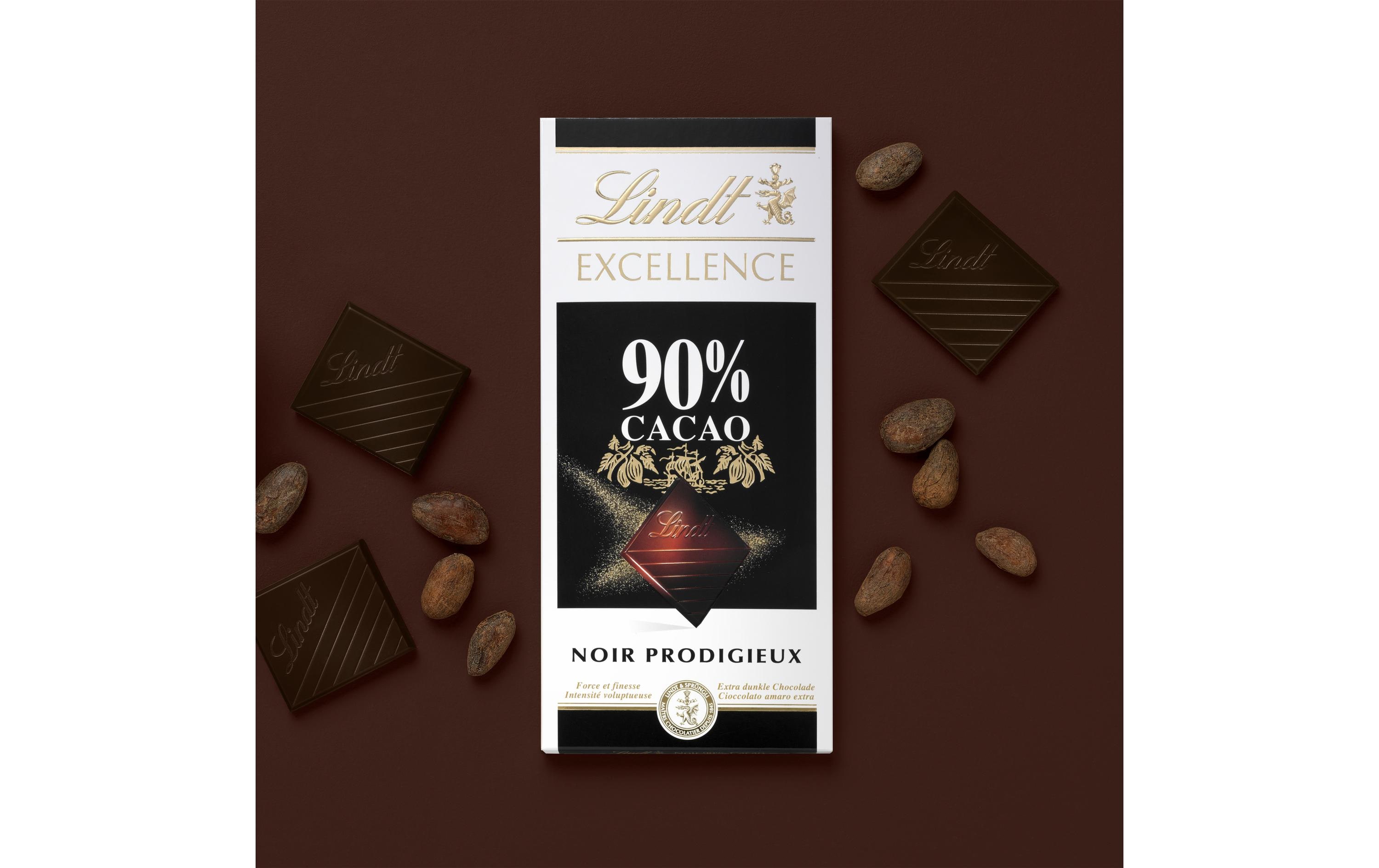 Lindt Tafelschokolade Excellence Dunkel 90% Kakao 100 g