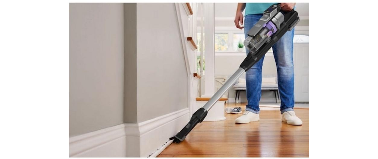 BLACK+DECKER Akku-Hand- und Stielsauger BSV520BRP Schwarz