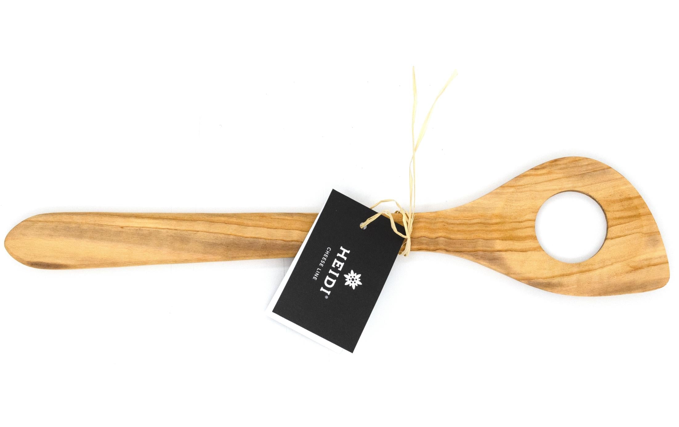 Heidi Cheese Line Kochlöffel mit Loch, Braun