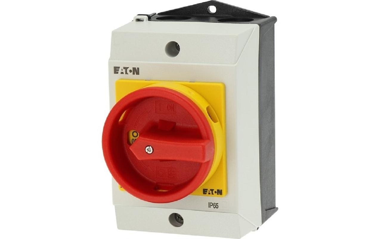 Eaton Sicherheitsschalter 1 Polig, 20 A T0, Rot