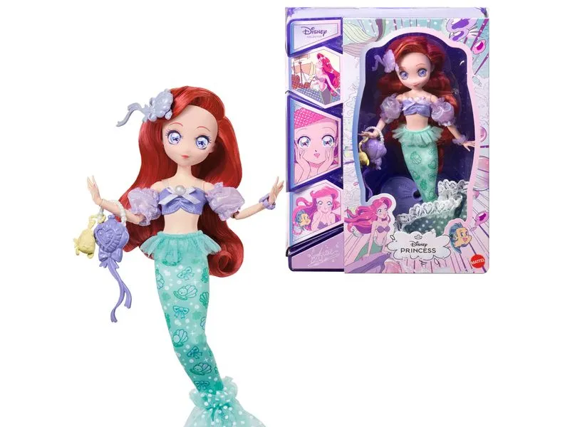 Disney Princess Arielle Prinzessinnen-Manga-Puppe beweglich