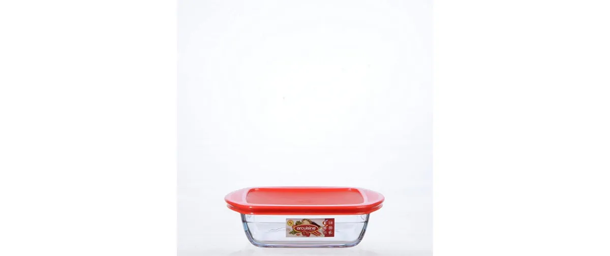 International Cookware Auflaufform 20 x 17 cm Eckig, Transparent International Cookware Auflaufform 20 x 17 cm Eckig, Transparent