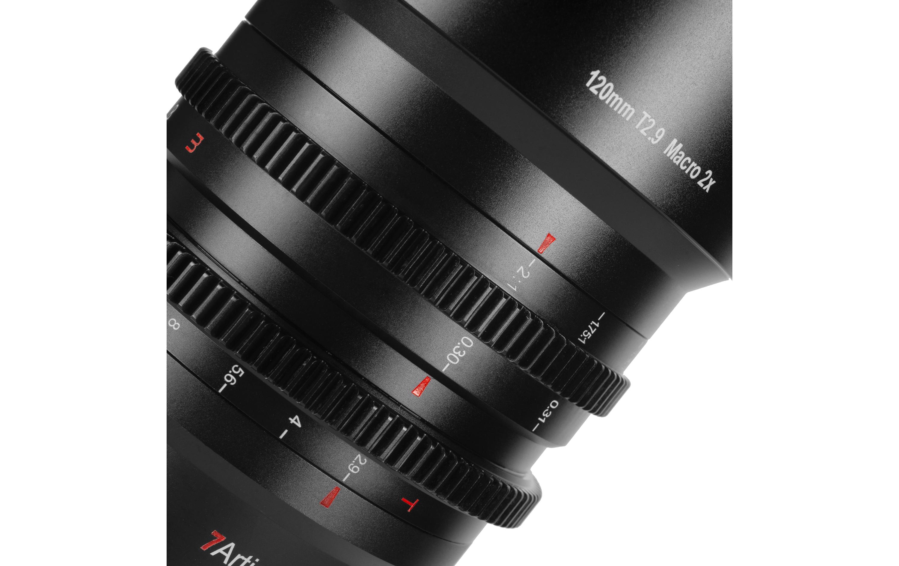 7Artisans Festbrennweite 120mm T/2.9 Macro 2x – Canon RF