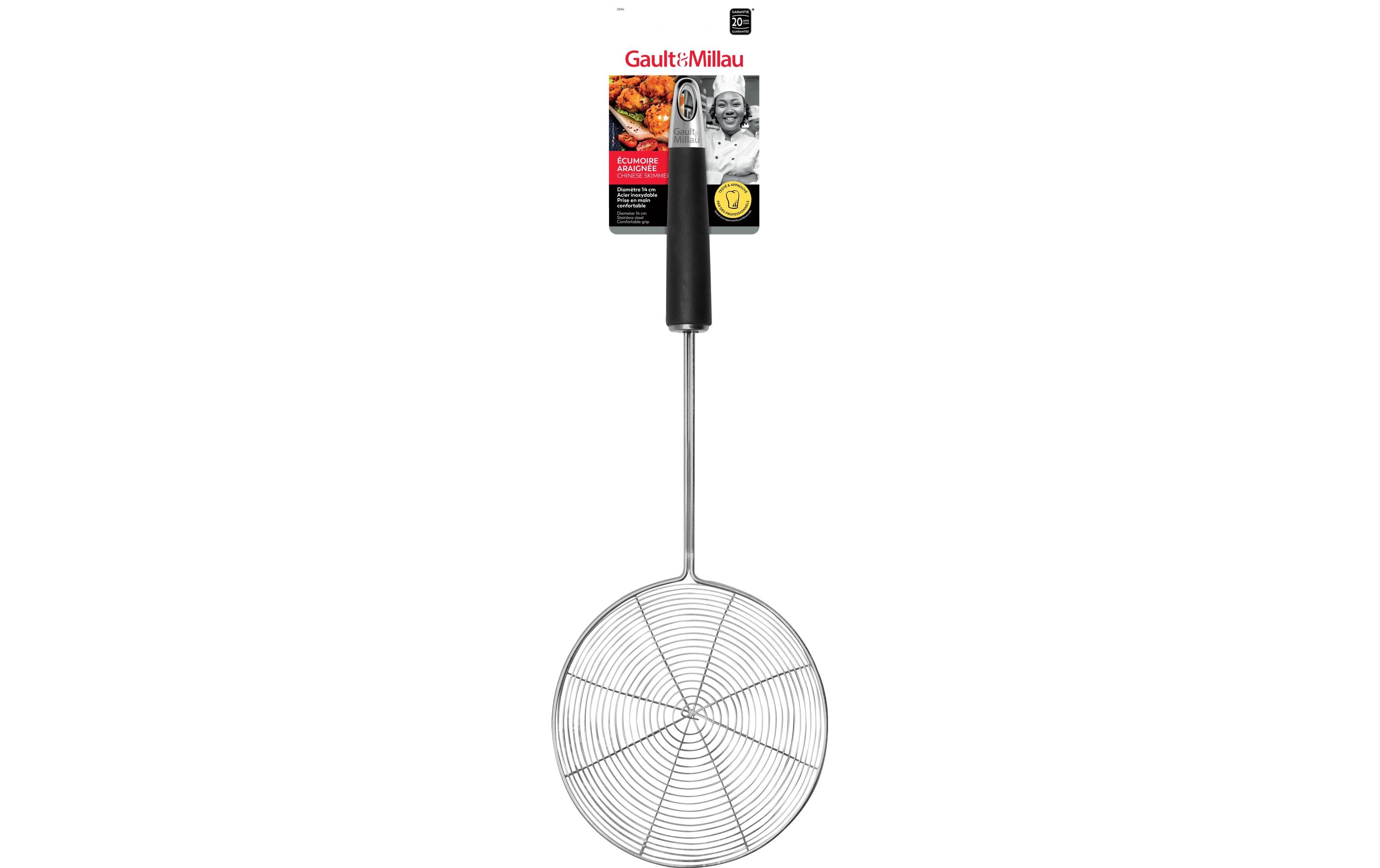 Gault Millau Schaumlöffel Silber / Schwarz